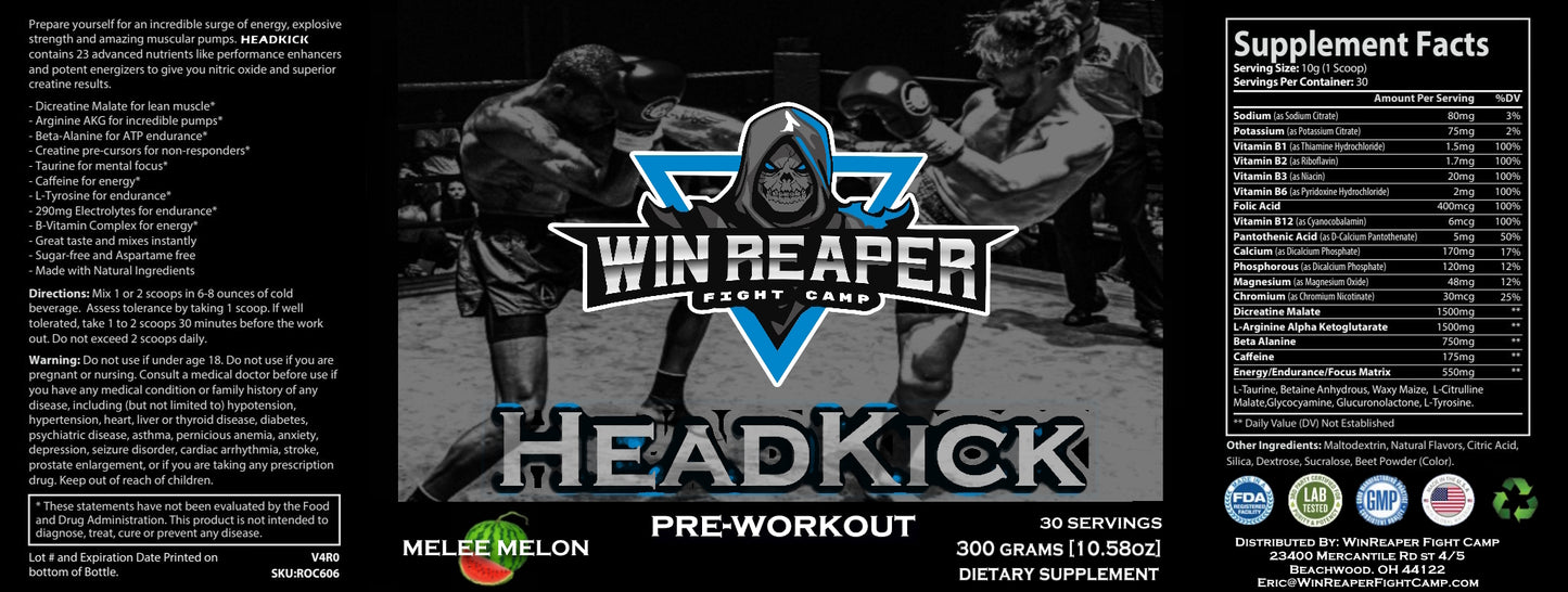 HeadKick - Pre-Workout