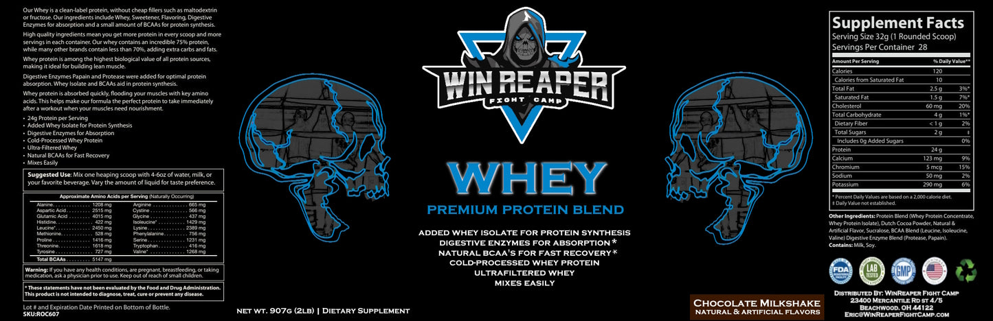 Premium Whey Protein - Chocolate Milkshake